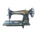 Household sewing machine back latching